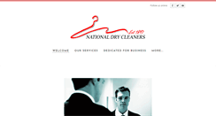 Desktop Screenshot of national-drycleaners.co.uk